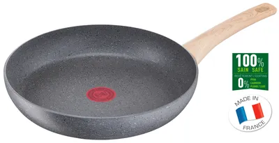 Zdjęcie produktu dla Tefal Natural Force G26607, Okrągły, Patelnia uniwersalna, Szary, 175 °C, Aluminium, Thermo-Spot