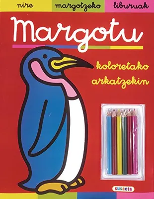 Produktbild von Margotu koloretako arkatzekim (2 titulu) (Nire margotzeko liburuak)