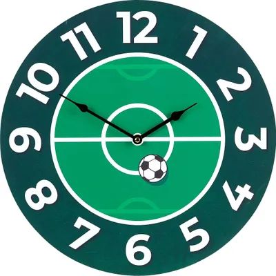 Produktbild von Sportime Quarz-Wanduhr "Tischfußball"