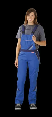 Produktbild von Planam Highline Damen Latzhose blau/marine/zink 38