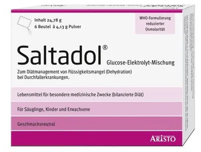 Zdjęcie produktu dla Saltadol mieszanka glukozowo-elektrolitowa, 5 szt. Saszetka