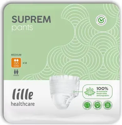 Produktbild von LILLE Suprem Pants EXTRA Inkontinenzslip Gr. M (7x14 Stück)