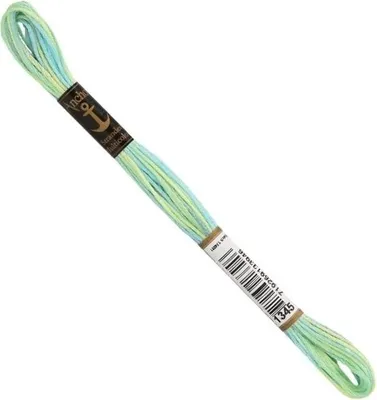 Obrázek produktu pro Anchor Stranded Bavlna Multicolor 1345 8 m Vyšívací příze