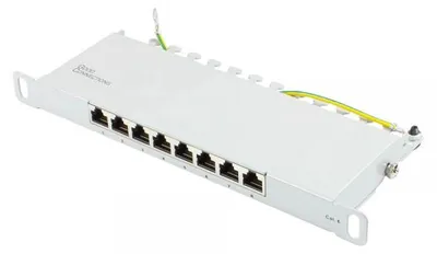 Immagine prodotto di Alcasa GC-N0123 - Gigabit Ethernet - RJ45 - Cat6 - 22/26 - Grau - Stahl (GC-N0123)