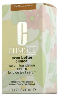 Produktbild von Clinique Even Better Clinical Serum Foundation SPF 20 WN 98 Cream Caramel (30 ml)