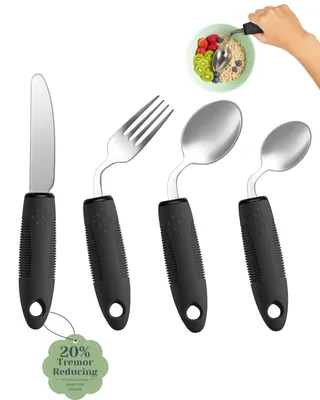 Imagen del producto de Solidchoice: Juego de cubiertos ergonómico para personas con discapacidades