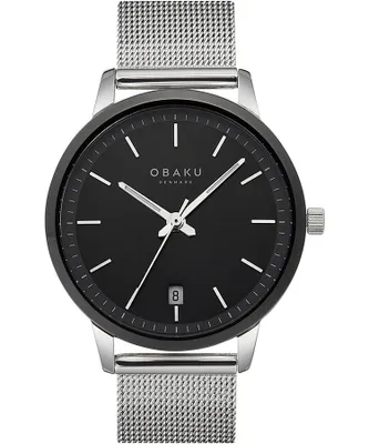 Produktbild von Obaku Herren-Silber-Obaku-V270GDABMC