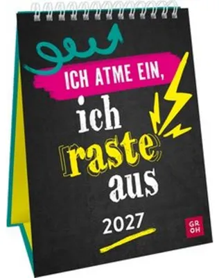 Obrázok produktu pre Týždenný kalendár 2027: Nadýchnem sa, vybuchnem