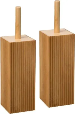 Obrázek produktu pro 5Five jednoduše inteligentní toaletní kartáè Terre vyrobený z bambusové plastové hnìdé 37 cm x 10 cm x 10 cm