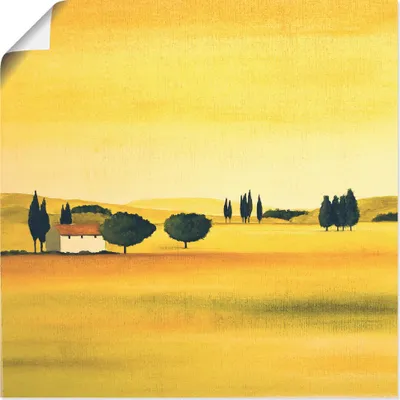 Produktbild von ARTland Poster Sonniger Tag I Größe: 40x40 cm