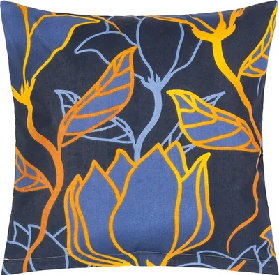 Immagine prodotto di Federa in cotone - 40x40 cm - Blu scuro