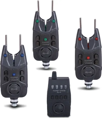 Produktbild von Sänger Carp Voice R-4 Set 3+1 Bissanzeiger Set