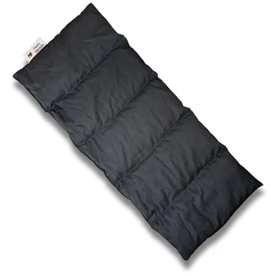 Produktbild von Kirschkernkissen Wärmekissen - 50 x 20 cm - Schwarz - 680 g Kirschkerne - Für Wärme und Kälte - Für Nacken, Bauch und Rücken