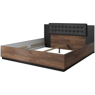 Obrázek produktu pro Postel 180x200 SAGMA SG32 dub flagstaf měď / černá