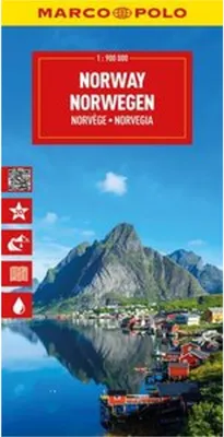 Immagine prodotto di Norway Marco Polo Map – Lingua: Inglese