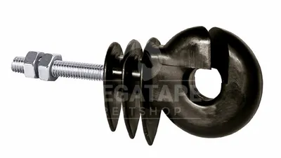 Produktbild von Weidezaun Ringisolator mit M6 Gewinde (44324) 25 St.,