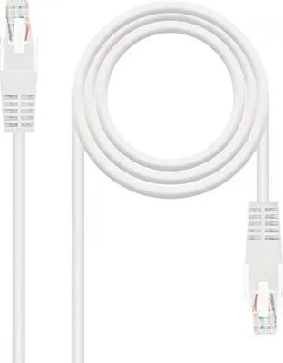 Produktbild von Nanocable 10.20.0101-W, 1 m, Cat5e, U/UTP (UTP), RJ-45, RJ-45, Weiß