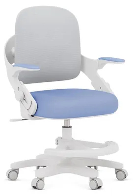 Obrázok produktu pre MARK ADLER Detská otočná stolička Junior 4.3 Modro-Sivá