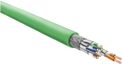 Image de Câble Ethernet LAPP Cat. 5 pour applications de torsion 4 fils, 2x2xAWG22/19 Diamètre extérieur 6,5 mm, diamètre des fils
