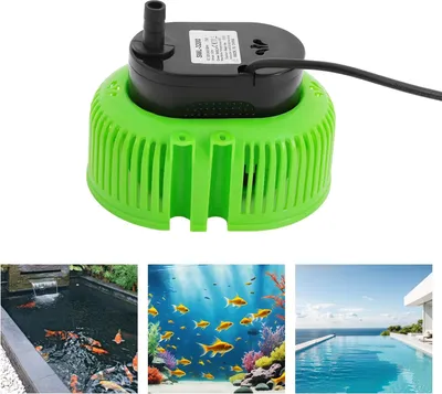 Produktbild von Poolabdeckungspumpe - Tauchpumpe - Max. Förderhöhe 3,2 m - 75 W - 220 V EU-Stecker - Schwarz