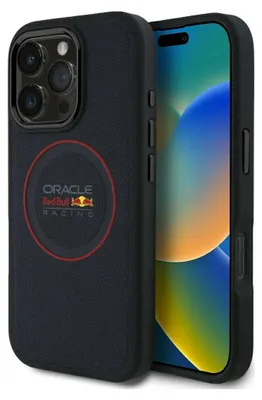 Zdjęcie produktu dla Red Bull Rbhmp16X24Puilvr Iphone 16 Pro   Max 6.9" Hardcase Granatowy/Navy Leather Red Ring Magsafe