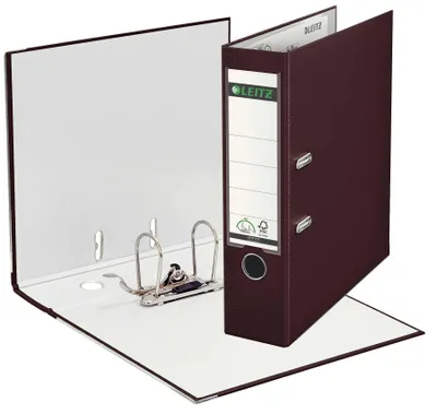 Productafbeelding van Leitz 1010-50-75 1010 Ordner, plastic - A4, 80 mm, bruin