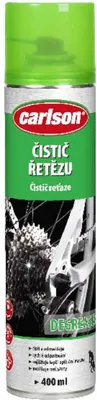 Imagen del producto de Limpiador de cadenas de bicicleta carlson, aerosol, 400 ml