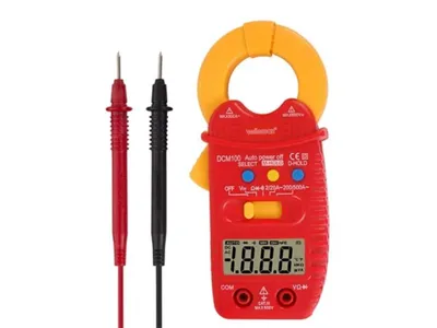 Produktbild von Velleman Digital-Stromzange, Datenhaltefunktion, Wechselstrommessungen bis 500 A,