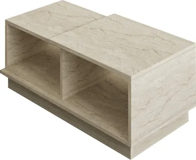 Produktbild von Skye Decor, Consept - Travertine, Couchtisch, Travertin, 100 % MELAMINBESCHICHTETE SPANPLATTEN, 90 x 45 x 36 cm