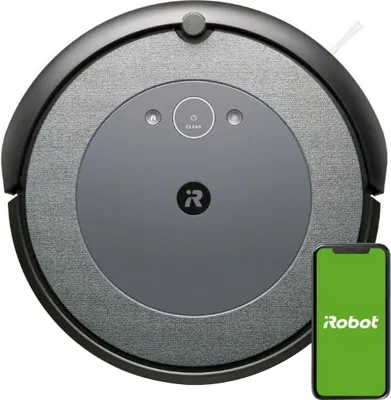 Zdjęcie produktu dla iRobot Roomba i3, Czarny, Szary, Okrągły, Guma, Litowo-jonowa (Li-Ion), 33,5 cm, 95 mm