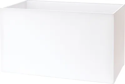 Produktbild von Lampenschirm rechteckig, weiß, 40x22x24cm