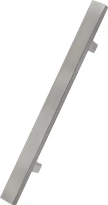 Obrázok produktu pre KOTARBAU® Kovanie na vonkajšie dvere Jednostranná kľučka na vchodové dvere z nehrdzavejúcej ocele s dlhou skrutkou INOX 90° 450x650 mm