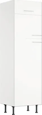 Produktbild von Optifit Kühlumbauschrank für 145er Einbaukühlschrank Bengt932 BxTxH 60 x 58,4 x 211,8 cm weiß matt zerlegt Anschlag reve
