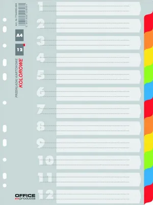 Produktbild von Karton A4 Büro /12 Farben/ 21071221-99