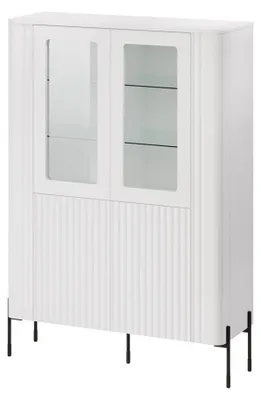 Immagine prodotto di Vetrina VERA bianca opaca 110 x 40 x 160 cm