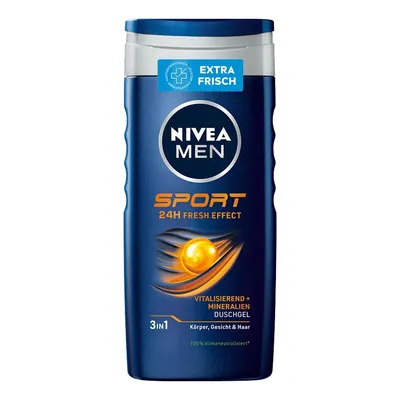 Produktbild von Nivea Sport for Men żel pod prysznic 24h uczucie świeżości 250ml