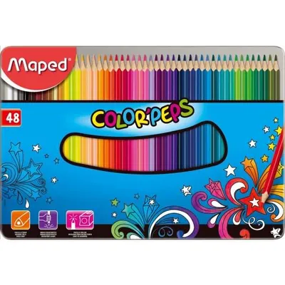 Produktbild von Maped Color’Peps 832058, Mehrfarbig, 48 Stück(e)