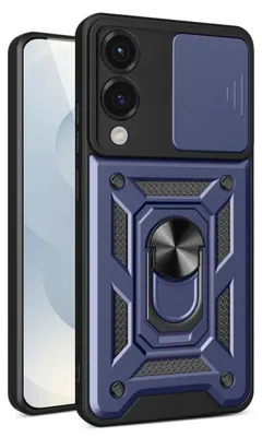 Produktbild von Techsuit CamShield Hülle für Samsung Galaxy S25 Edge – blau