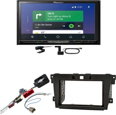 Produktbild von Pioneer AVH-Z9200DAB DAB+ CarPlay Android Auto USB CD Einbauset für Mazda CX-7