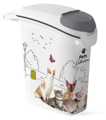 Obrázok produktu pre Zásobník Curver na krmivo 10 kg / 23 l Cats