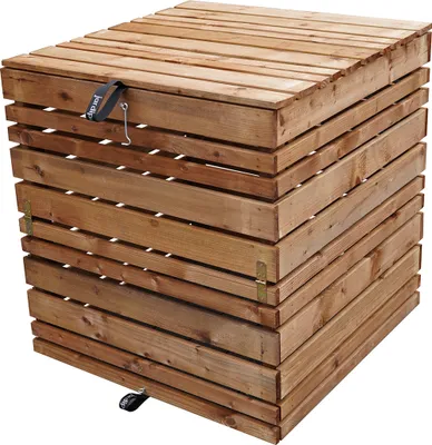 Komposter aus Holz mit Falltüren - 420 L - LIGN Z