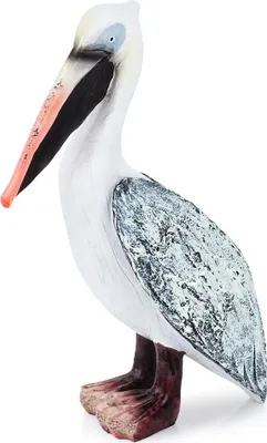 Image de Figurine de jardin héron 20,5x10,5x28,5 cm