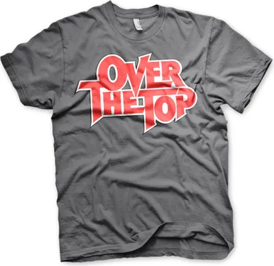 Produktbild von Over The Top Logo T-Shirt - Large - DarkGrey