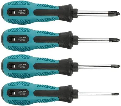 Obrázek produktu pro Sada šroubováků Tri-Point, 4 kusy, s magnetickým multifunkčním nástrojem