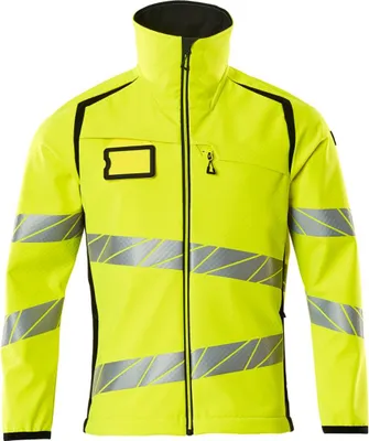 Produktbild von MASCOT 19002-143-1709-3XL, Jacke, Mann, Schwarz, Gelb, 3XL, 124 cm, Polyester
