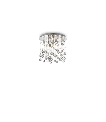 Produktbild von Zeitgenössische Deckenleuchte Moonlight Metall-Kristall Chrom 8 Lichter G9 3W 3000K