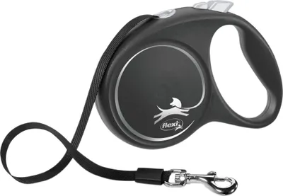 Image de flexi BLACK DESIGN Gurt 5 m schwarz