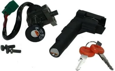 Productafbeelding van Contactslot, slotset met slot voor de zadelbank, geschikt voor Suzuki Address AP 50 LC Katana AY 50 AY50R WR 50 LC