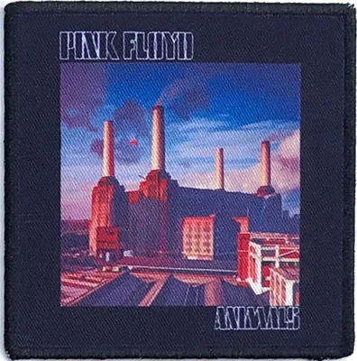 Immagine prodotto di Pink Floyd - Toppa da stirare "Animals" - cotone RO8200 (taglia unica) (nero/blu/rosso)