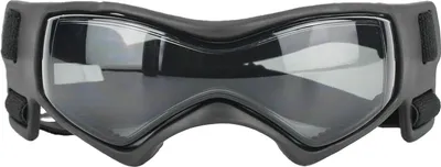 Produktbild von Hundeschutzbrille UV400 – Verstellbare Sonnenbrille für Hunde, wind- und staubdicht, bequem und sicher, Schwarz